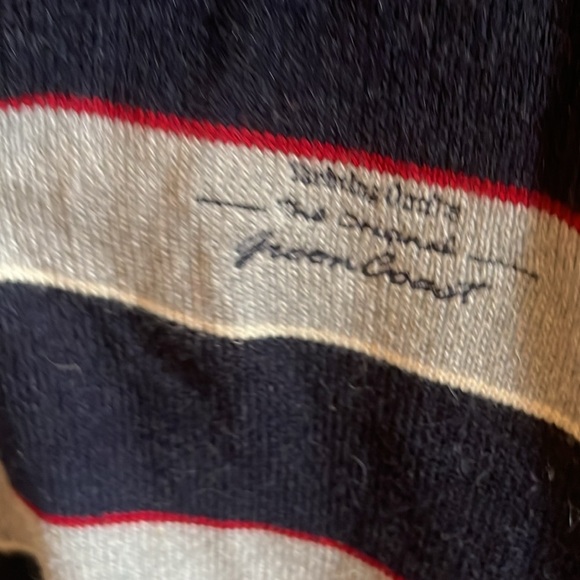 Green Coast Yachting Outfits Sweater Quarter Zip Merino Wool Alpaca Blend Italy - Picture 5 of 10